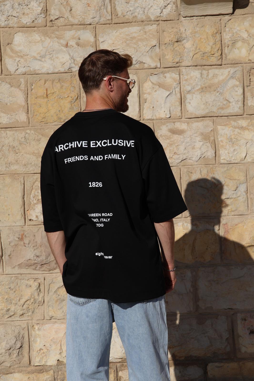 903 טישרט FRIEND-שחור