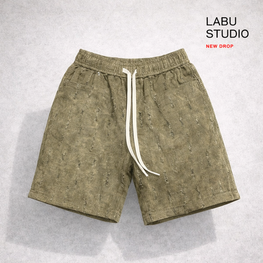 ברמודה קרע פס V-שמנת