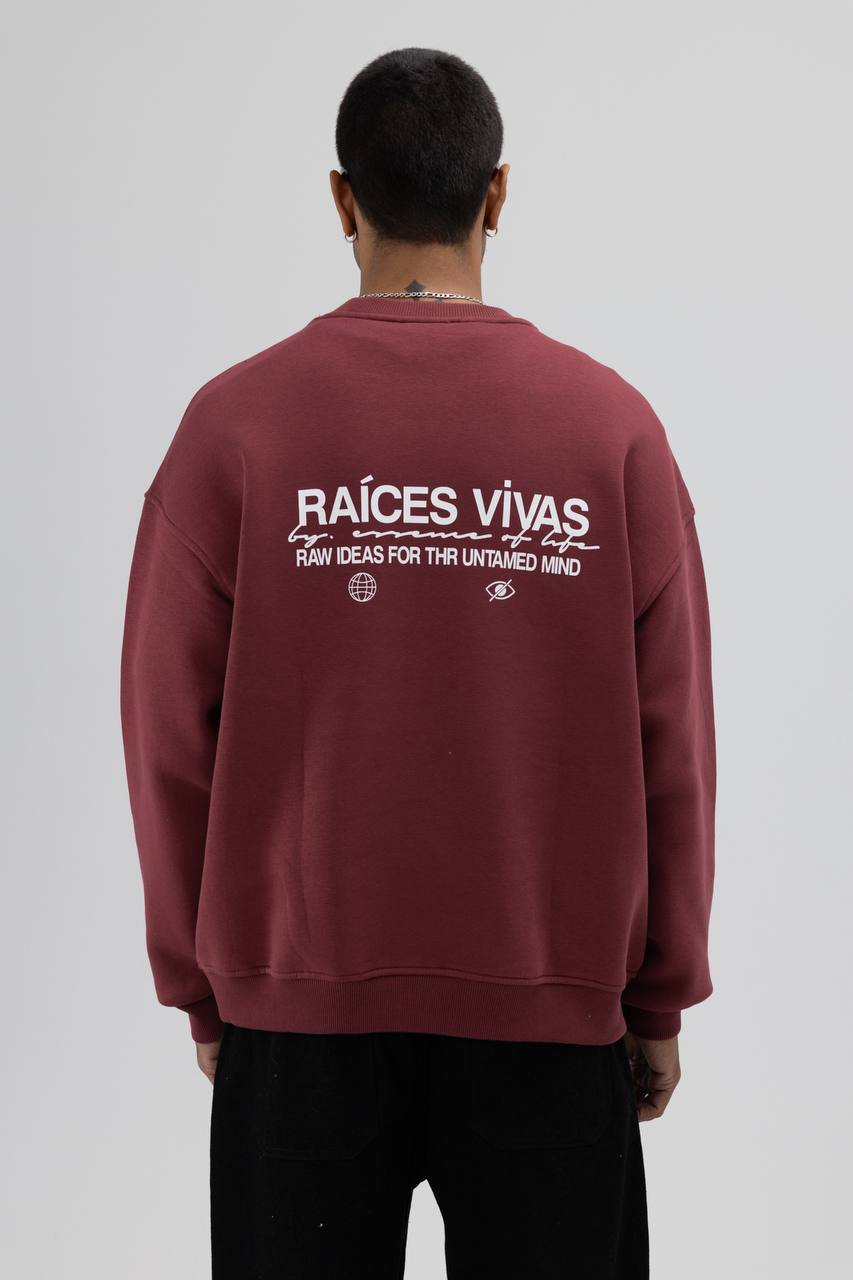 880 פוטר הדפס-אדום