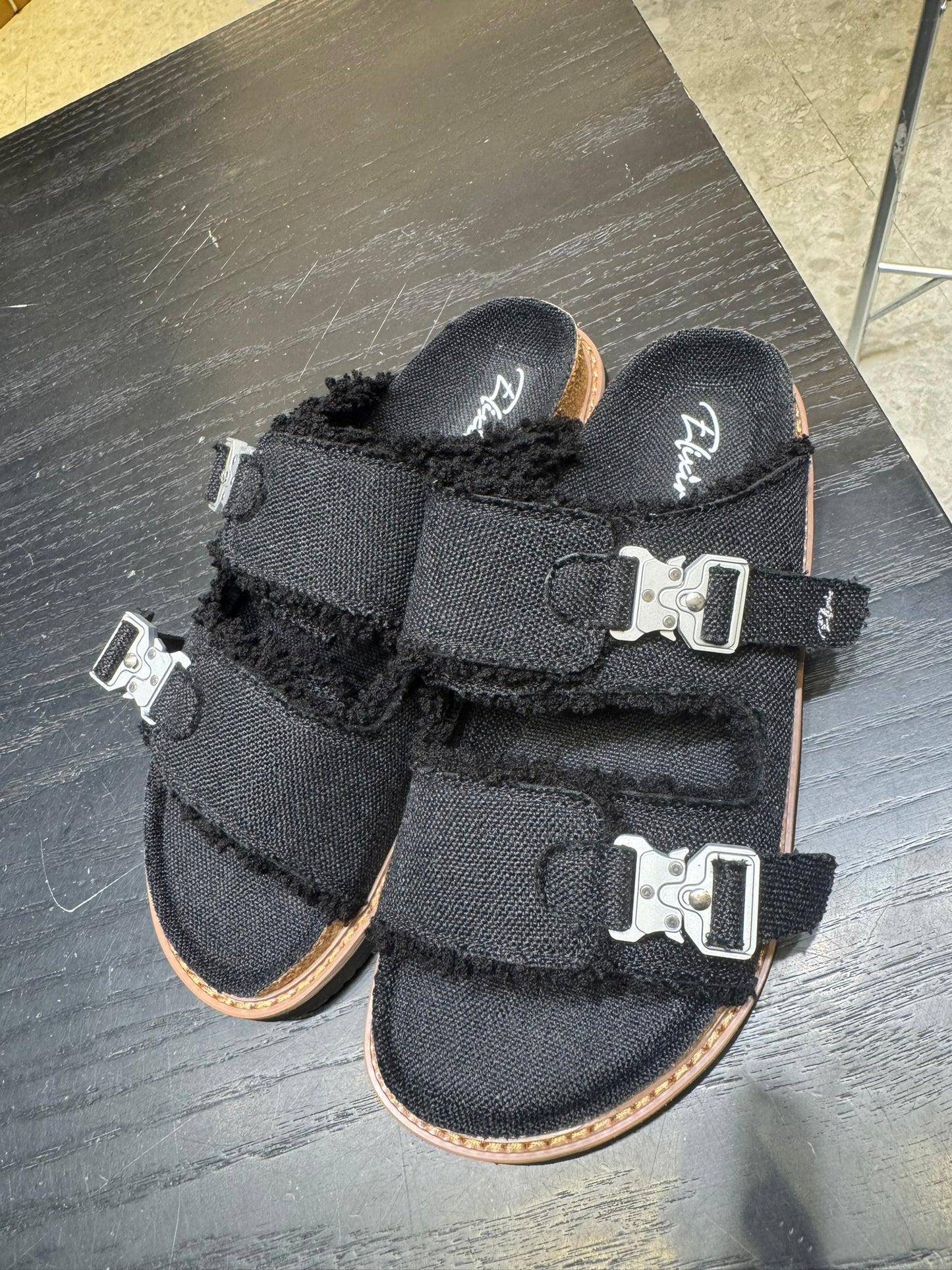 (904)ELIXIR FLIP FLOPS-שחור