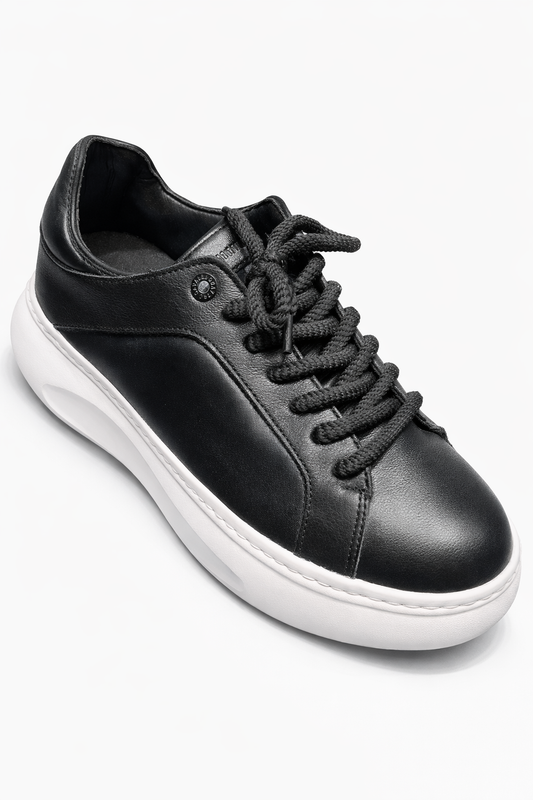 922 סניקרס סוליה גבוהה-שחור