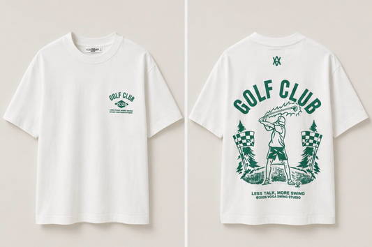 1108 T-GOLF CLUB-לבן