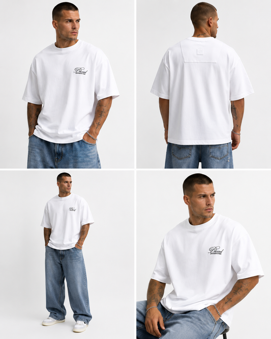1113 T- shirt-לבן
