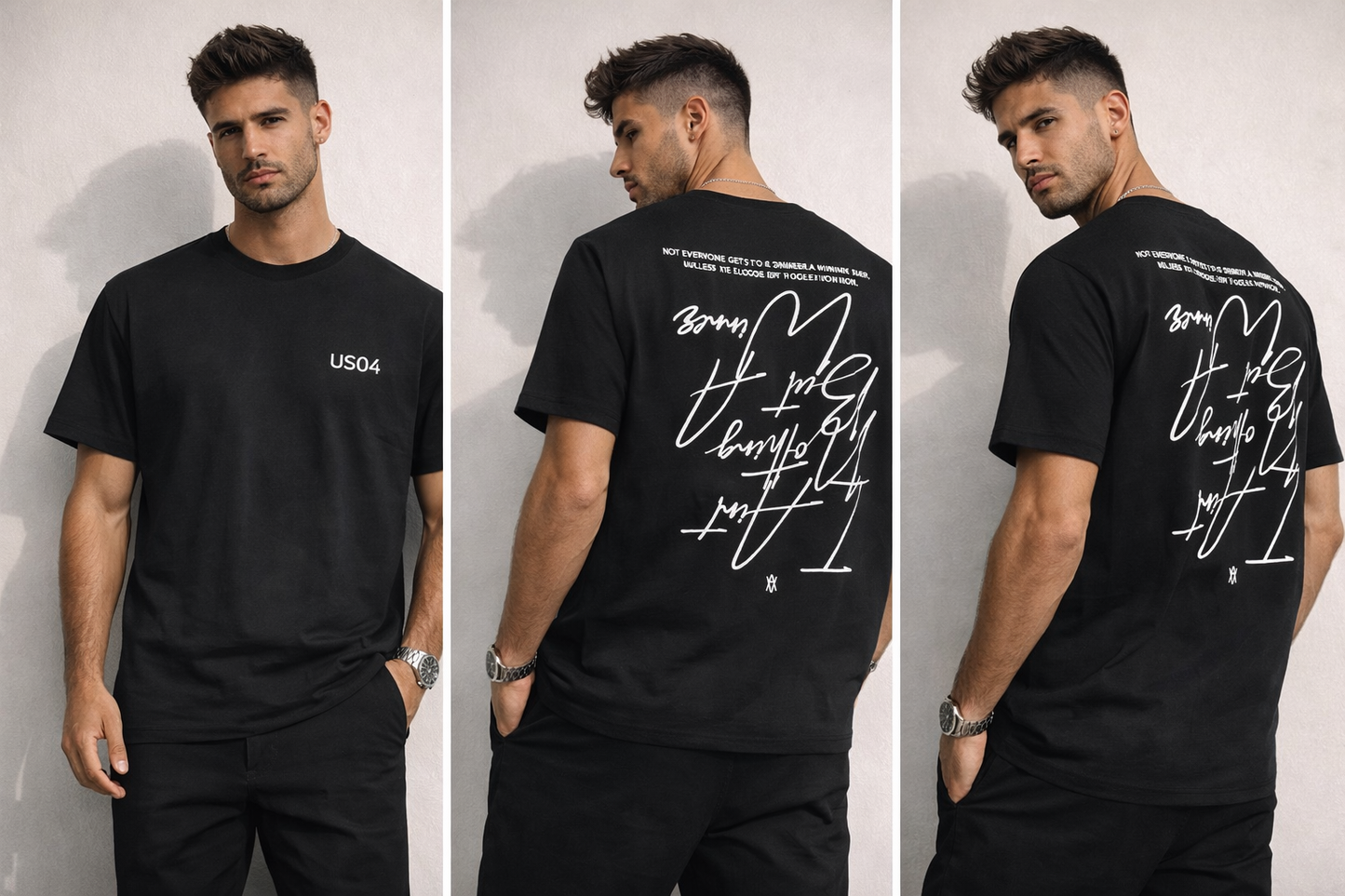 (941) I AINT t-shirt-שחור