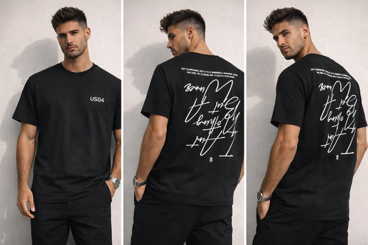 (941) I AINT t-shirt-שחור