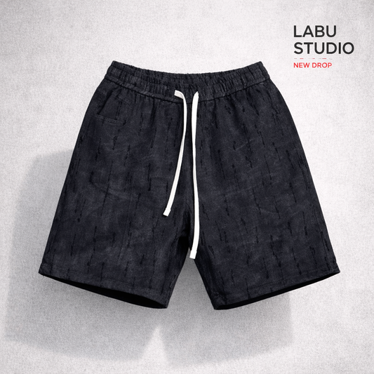 ברמודה קרע פס V-שחור